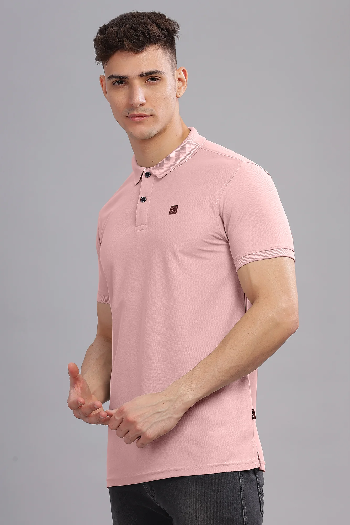 Men’s HD Print Performance Poly Polo T-Shirt, view 1 of 27
