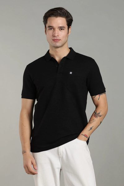 Men’s Heavyweight Cotton-Blend Pocket Polo T-Shirt